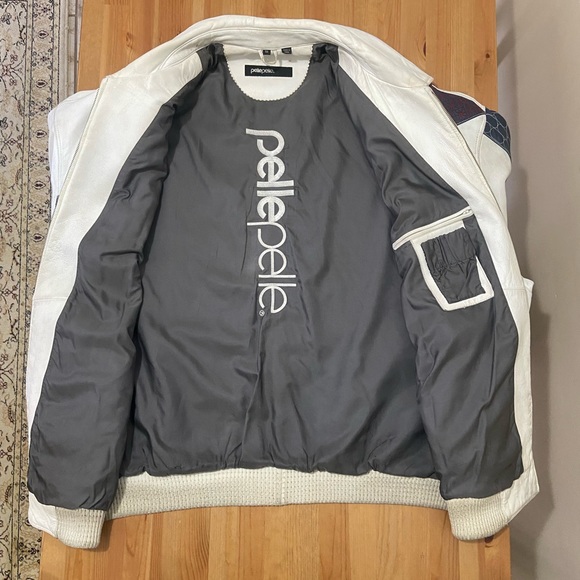 Vinatge And Rare 90’s Leather Pelle Pelle/Marc Buchanan “Time Is Money” Jacket. - Picture 2 of 16
